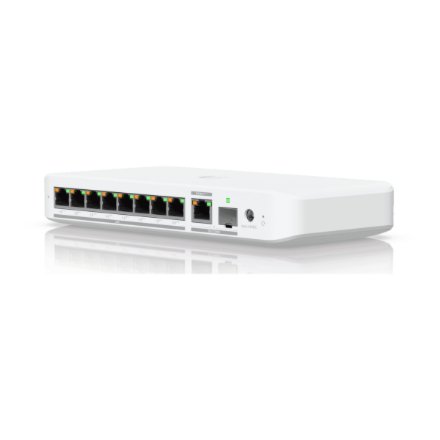 Ubiquiti , Flexible, 8-port 2.5 GbE PoE++ switch with a 10 GbE RJ45/SFP+ combination uplink port , USW-Flex-2.5G-8-PoE , Managed , Wall-mountable/Desktop