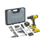 Stanley Screwdriver Kit, 18 V, 2 Ah accumulator , SFMCD700D2A-QW