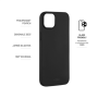 Fixed , Story , Back cover , Apple , iPhone 14 Pro , Rubberized , Black
