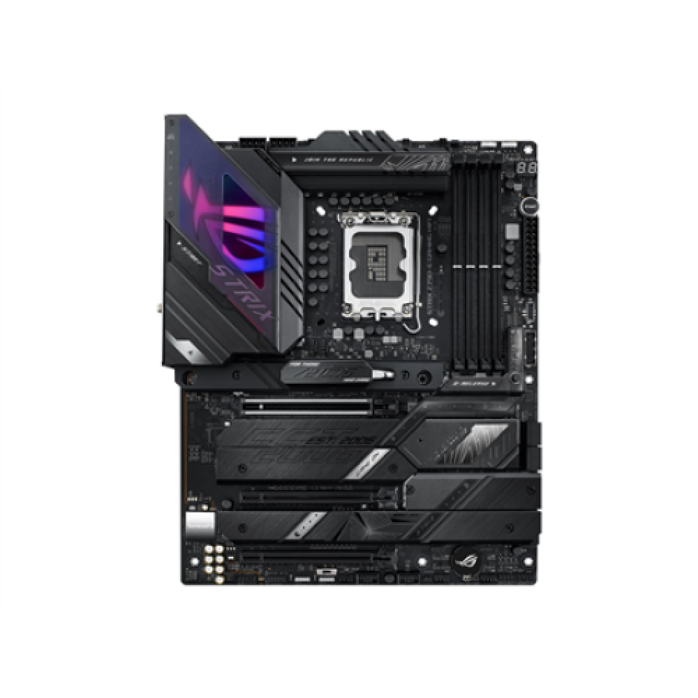 Asus , ROG STRIX Z790-E GAMING WIFI , Processor family Intel , Processor socket LGA1700 , DDR5 DIMM , Memory slots 4 , Supported hard disk drive interfaces SATA, M.2 , Number of SATA connectors 4 , Chipset Intel Z790 , ATX