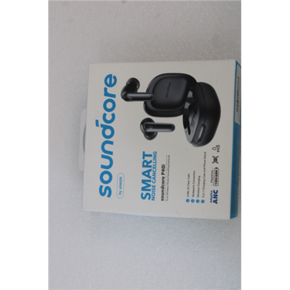 SALE OUT. Anker Soundcore P40i True-Wireless Earbuds, Black , Anker Soundcore True-Wireless Earbuds , P40i , Bluetooth , In-Ear , Microphone , DEMO , Wireless , Black