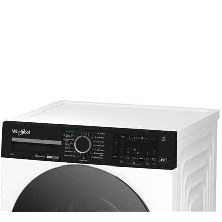 Whirlpool , Washing Machine , WPM 07W ADS EE , Front loading , Energy efficiency class A , Washing capacity 10 kg , 1400 RPM , Depth 58 cm , Width 60 cm , Display , Digital , Steam function , White