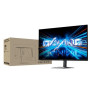 Gigabyte , GO27Q24A EK , 27 , QD‑OLED , QHD , 240 Hz , 0.03 ms , 2560 x 1440 pixels , 400 cd/m² , HDMI ports quantity 2