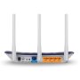 TP-LINK Router Archer C20 802.11ac 300+433 Mbit/s 10/100 Mbit/s Ethernet LAN (RJ-45) ports 4 Mesh Support No MU-MiMO No No mobile broadband Antenna type 3xExternal No