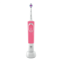 Oral-B Electric Toothbrush D100.413.1 Vitality Pink 3DW Rechargeable For adults Number of brush heads included 1 Number of teeth brushing modes 1 White/Pink