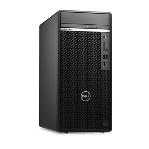 Dell OptiPlex 7000 Desktop PC, Tower, Intel Core i7, i7-12700, Internal memory 16 GB, DDR5 Non-ECC Memory, SSD 1000 GB, NVIDIA GeForce RTX3070, No Optical Drive, Keyboard language No keyboard, Windows 10 Pro, Warranty Basic OnSite, 36 month(s)