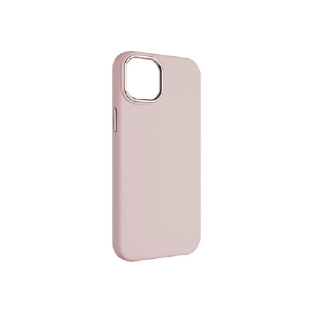 Fixed , MagFlow , Back cover , Apple , iPhone 15 Pro , Liquid silicon , Pink