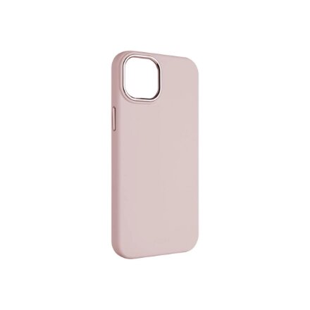 Fixed , MagFlow , Back cover , Apple , iPhone 15 Pro , Liquid silicon , Pink