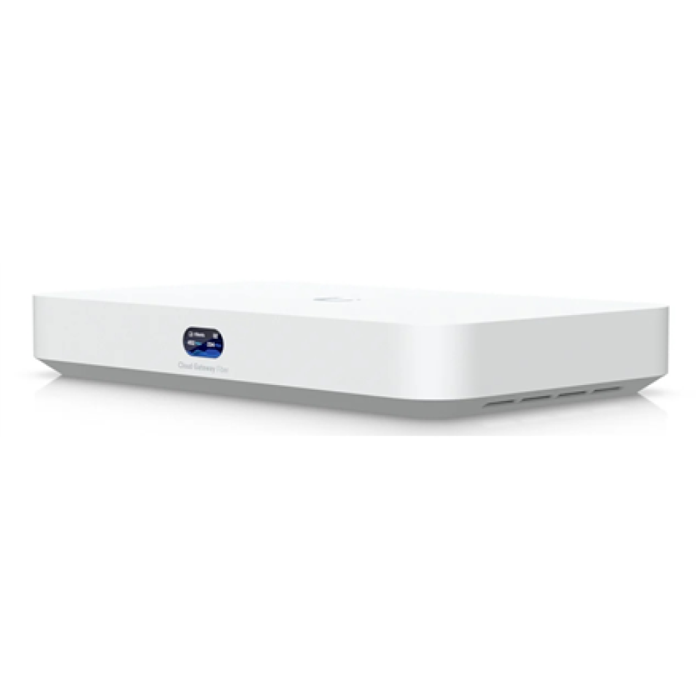 Ubiquiti Cloud Gateway Fiber , Ethernet LAN (RJ-45) ports 5 , Mesh Support No , MU-MiMO No , No mobile broadband