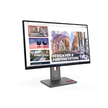 Lenovo , ThinkVision E27Q-40 , 27 , IPS , QHD , 16:9 , 100 Hz , 4 ms , 2560 x 1440 pixels , 350 cd/m² , HDMI ports quantity 2 , Black
