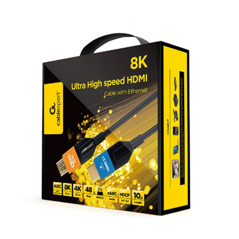 Cablexpert Active Optical (AOC) Ultra High speed HDMI cable with Ethernet AOC Series, 10 m , CC-HDMI8K-AOC-10M