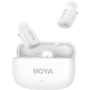 Boya , Mini-13 Ultracompact 2.4GHz Wireless Microphone System with lightning+USB-C , White