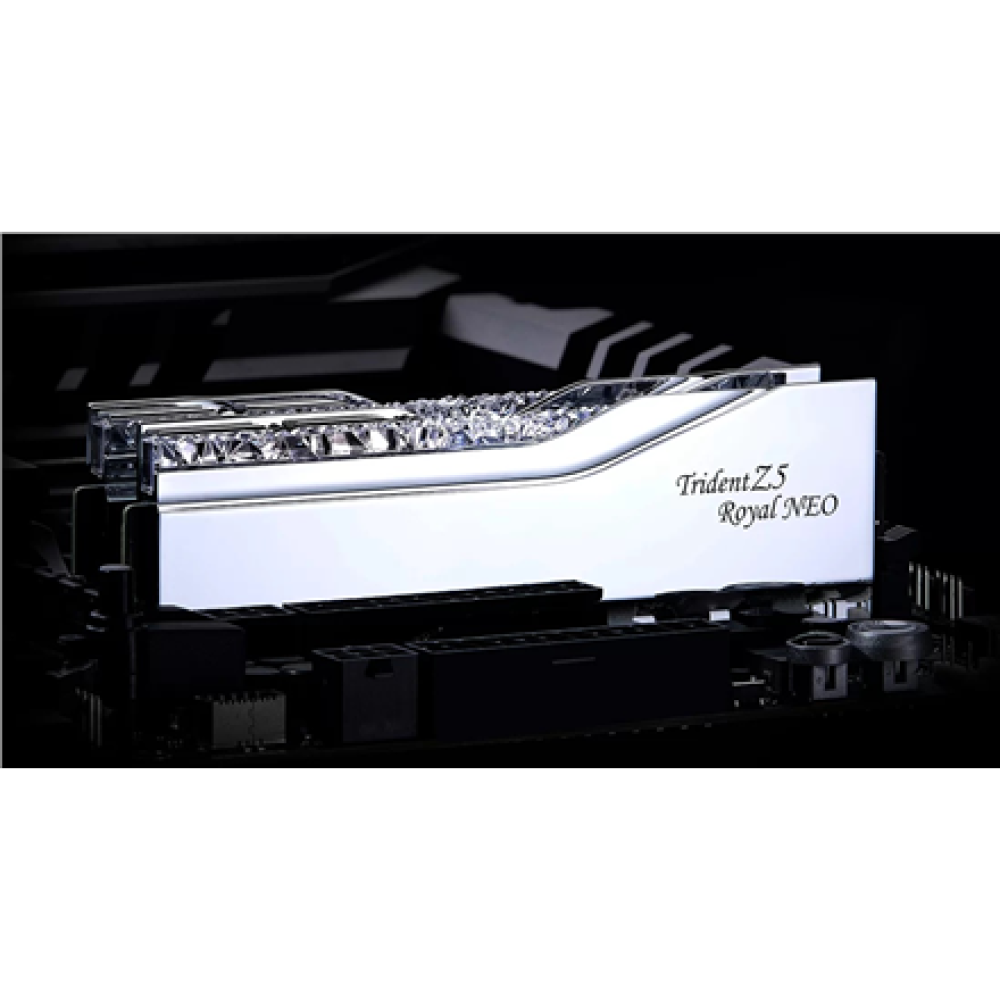G.Skill Trident Z5 Royal Neo , 32 (2x16GB) GB , DDR5 , 6400 MHz , PC/server , Registered No , ECC No