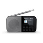Sharp OSAKA Pocket/Handheld Portable Digital Radio , DR-P520(GY) , Bluetooth