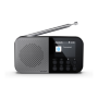 Sharp OSAKA Pocket/Handheld Portable Digital Radio , DR-P520(GY) , Bluetooth