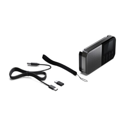 Sharp OSAKA Pocket/Handheld Portable Digital Radio , DR-P520(GY) , Bluetooth