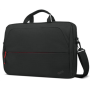 Lenovo , ThinkPad Essential 15.6 Topload (Sustainable & Eco-friendly, made with recycled PET: Total 7.5% Exterior: 24%) , Essential , Fits up to size 16 , Topload , Black , Shoulder strap