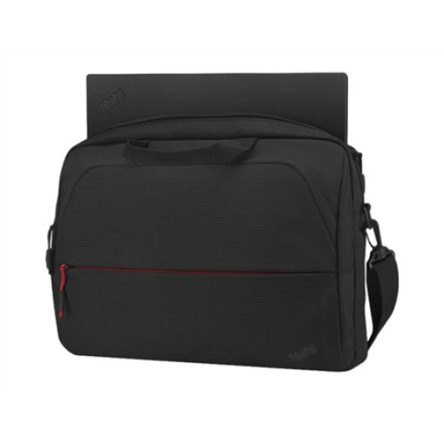 Lenovo , Essential , ThinkPad Essential 15.6 Topload (Sustainable & Eco-friendly, made with recycled PET: Total 7.5% Exterior: 24%) , Fits up to size 16 , Topload , Shoulder strap , Black