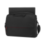 Lenovo , ThinkPad Essential 15.6 Topload (Sustainable & Eco-friendly, made with recycled PET: Total 7.5% Exterior: 24%) , Essential , Fits up to size 16 , Topload , Black , Shoulder strap