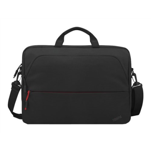Lenovo , Essential , ThinkPad Essential 15.6 Topload (Sustainable & Eco-friendly, made with recycled PET: Total 7.5% Exterior: 24%) , Fits up to size 16 , Topload , Shoulder strap , Black