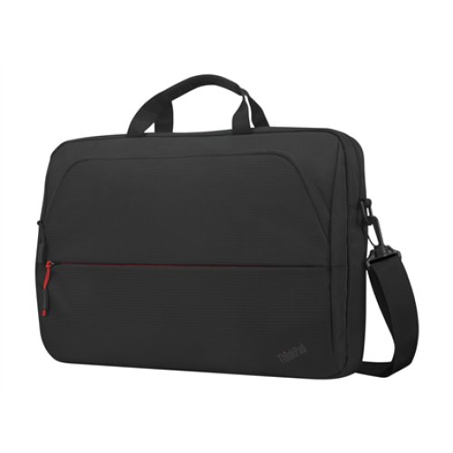 Lenovo , Essential , ThinkPad Essential 15.6 Topload (Sustainable & Eco-friendly, made with recycled PET: Total 7.5% Exterior: 24%) , Fits up to size 16 , Topload , Shoulder strap , Black