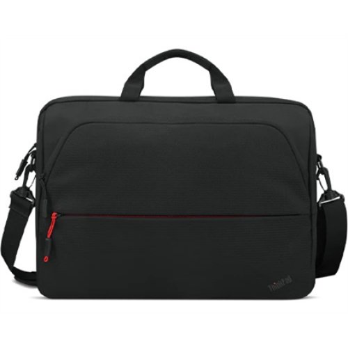 Lenovo , Essential , ThinkPad Essential 15.6 Topload (Sustainable & Eco-friendly, made with recycled PET: Total 7.5% Exterior: 24%) , Fits up to size 16 , Topload , Shoulder strap , Black