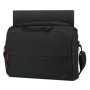 Lenovo , Essential , ThinkPad Essential 15.6 Topload (Sustainable & Eco-friendly, made with recycled PET: Total 7.5% Exterior: 24%) , Fits up to size 16 , Topload , Shoulder strap , Black