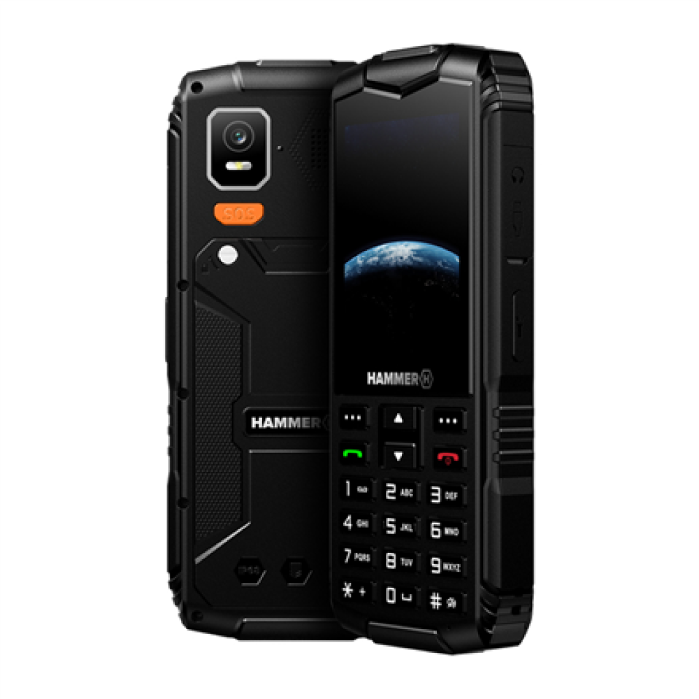 HAMMER Horizon LTE (Black) Dual SIM 2.8 IPS TFT 240x320/128MB/64MB RAM/microSDXC/LTE , Hammer