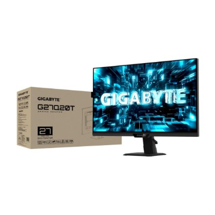 Gigabyte , G27Q20T EK , 27 , SuperSpeed IPS , QHD , 200 Hz , 0.5 ms , 2560 x 1440 pixels , 300 cd/m² , HDMI ports quantity 2