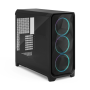Fractal Design Meshify 3 XL , Black RGB TG Light Tint , Mid-Tower , Power supply included No , ATX
