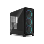 Fractal Design Meshify 3 XL , Black RGB TG Light Tint , Mid-Tower , Power supply included No , ATX