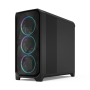 Fractal Design Meshify 3 XL , Black RGB TG Light Tint , Mid-Tower , Power supply included No , ATX