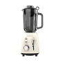 Blender , Power Black Titanium RetroBeige , Cecotec Tabletop , 1200 W , Jar capacity 1.5 L , Jar material Glass , Beige