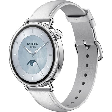 Xiaomi Watch S4 41mm , Smart watch , GPS (satellite) , AMOLED , White