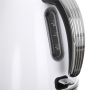 Adler Kettle AD 1343 Electric, 2200 W, 1.5 L, Stainless steel, 360° rotational base, White