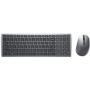 Dell , Keyboard and Mouse , KM7120W , Keyboard and Mouse Set , Wireless , Batteries included , EN/LT , Bluetooth , Titan Gray , Wireless connection