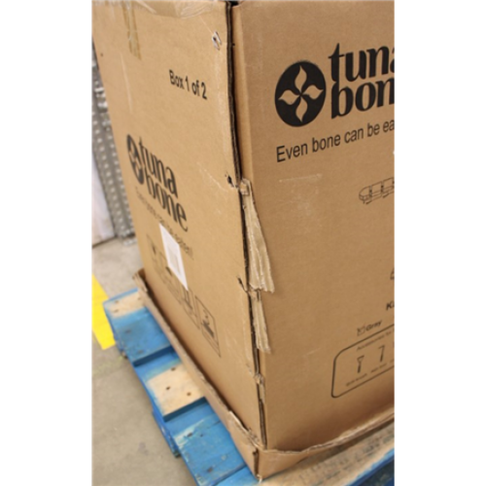 SALE OUT. TunaBone 21 Grill, Dark grey , TunaBone , Kamado classic 21 grill , DAMAGED PACKAGING, BIT OF CERAMIC COATING SURFACE IS CHIPPED OFF, MISSING TWO NUTS OF HOOD HANDLE
