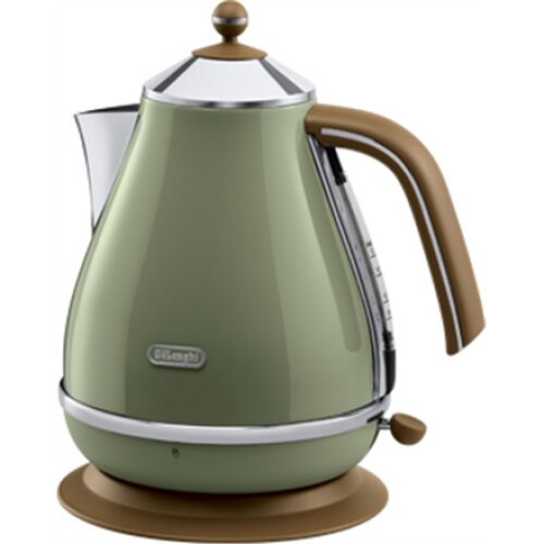 Delonghi , Kettle , KBOV 2001.GR , Electric , 2000 W , 1.7 L , 360° rotational base , Green