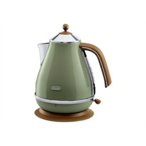 Delonghi , Kettle , KBOV 2001.GR , Electric , 2000 W , 1.7 L , 360° rotational base , Green