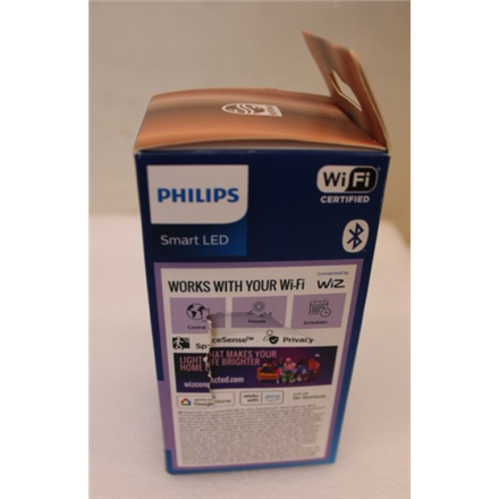 SALE OUT. PHI WFB 40W C37 E14 922-65 RGB 1PF/6 , Sourcing DAMAGED PACKAGING