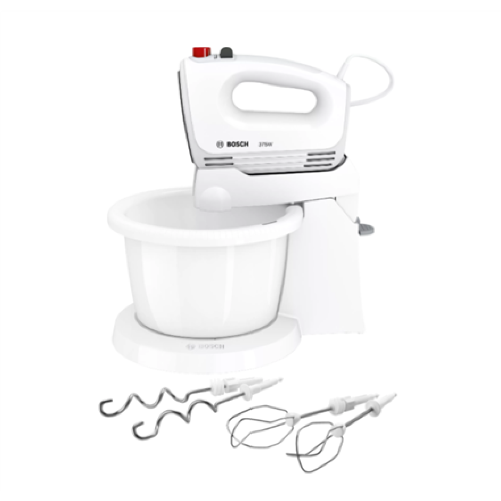 Bosch , Mixer , CleverMixx MFQ2600G , Mixer with bowl , 375 W , Number of speeds 4 , Turbo mode , White