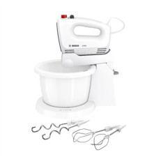 Bosch , Mixer , CleverMixx MFQ2600G , Mixer with bowl , 375 W , Number of speeds 4 , Turbo mode , White Bosch , Mixer , CleverMixx MFQ2600G , Mixer with bowl , 375 W , Number of speeds 4 , Turbo mode , White