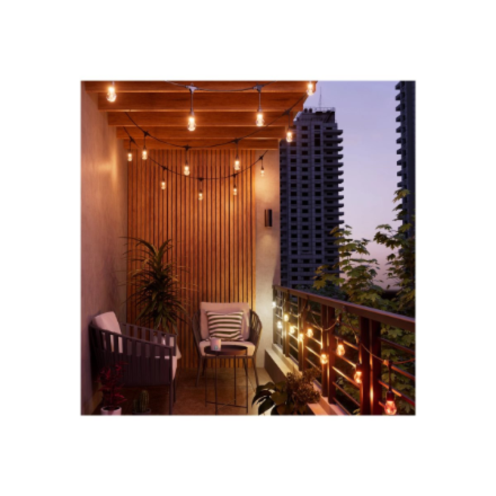 Nanoleaf Essentials Matter Smart Multicolour Outdoor String Lights Expansion 15m,16M+