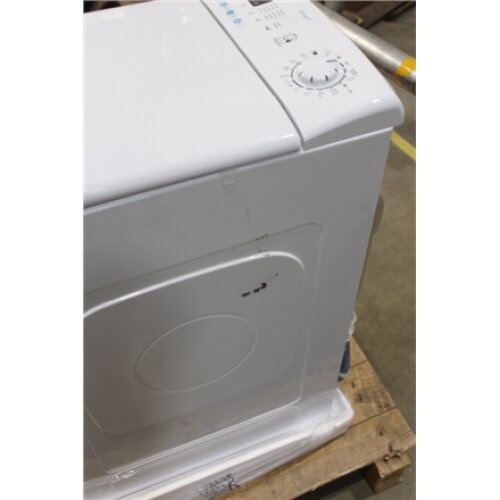 SALE OUT. Candy CST 07LET/1-S Washing Machine, E, Top loading, Depth 60 cm, 7 kg, White SCRATCHED, DAMAGED PAINT ON SIDE , Washing Machine , CST 07LET/1-S , Energy efficiency class E , Top loading , Washing capacity 7 kg , 1000 RPM , Depth 60 cm , Width 4