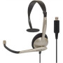 Koss Headphones CS95 USB Wired, On-Ear, Microphone, USB Type-A, Black/Gold