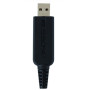 Koss Headphones CS95 USB Wired, On-Ear, Microphone, USB Type-A, Black/Gold