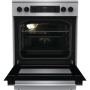 Gorenje GECS6C70XC , Cooker , Hob type Ceramic , Oven type Electric , Stainless steel , Width 60 cm , Grilling , Depth 60 cm , 71 L