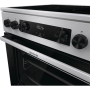Gorenje GECS6C70XC , Cooker , Hob type Ceramic , Oven type Electric , Stainless steel , Width 60 cm , Grilling , Depth 60 cm , 71 L