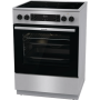 Gorenje GECS6C70XC , Cooker , Hob type Ceramic , Oven type Electric , Stainless steel , Width 60 cm , Grilling , Depth 60 cm , 71 L