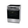 Gorenje GECS6C70XC , Cooker , Hob type Ceramic , Oven type Electric , Stainless steel , Width 60 cm , Grilling , Depth 60 cm , 71 L